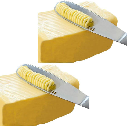 Stainless Steel Butter Spreader, Butter Knife - 3 in 1 Kitchen Gadgets (1)