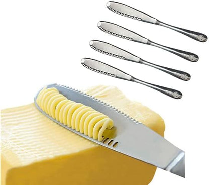 Stainless Steel Butter Spreader, Butter Knife - 3 in 1 Kitchen Gadgets (1)