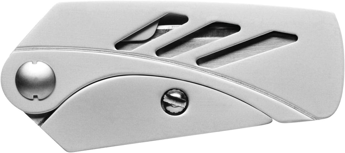 Gear EAB Lite Pocket Razor Knife with Money Clip - EDC Gear Folding Stainless Steel Utility Knife with Box Cutter Blade for Everyday Carry