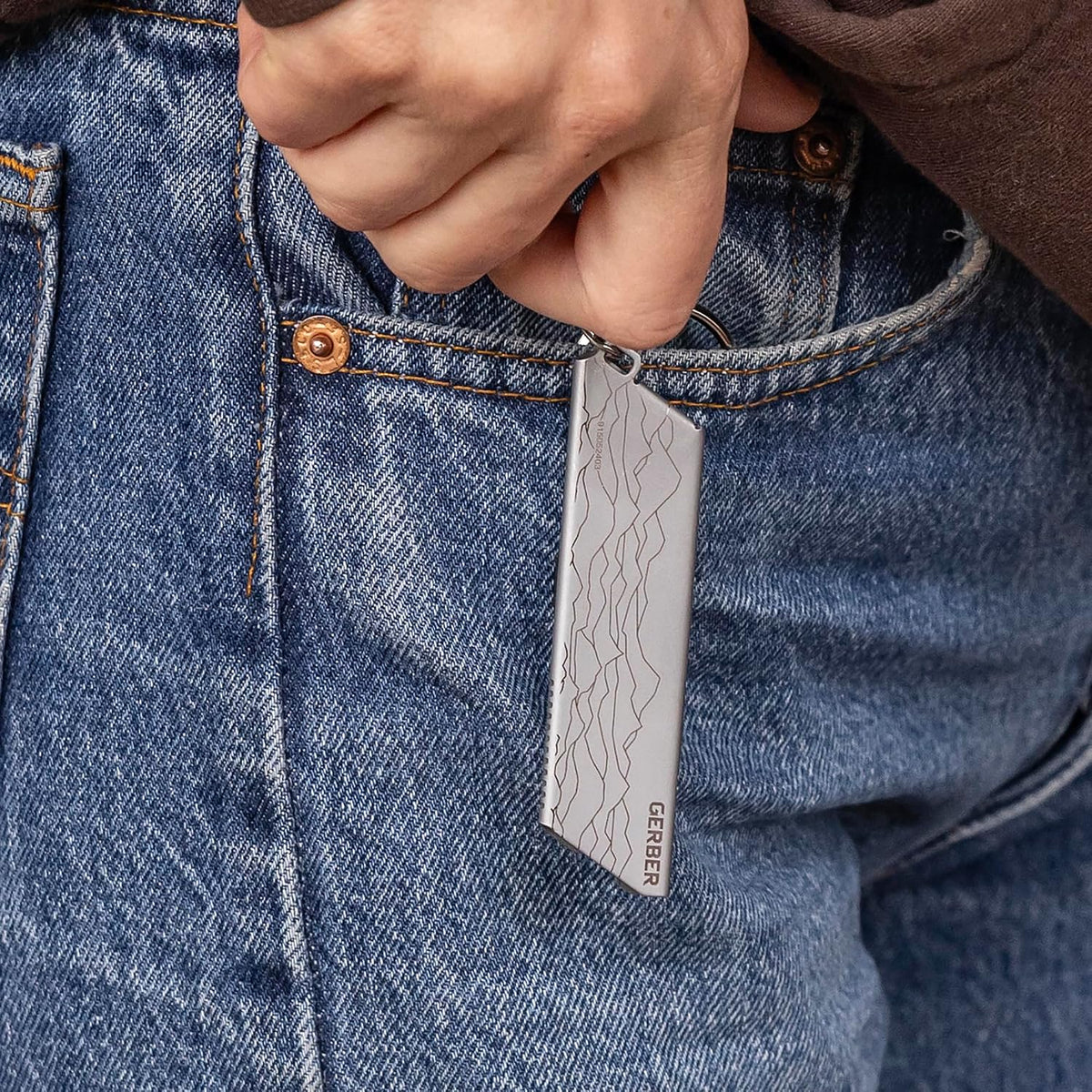 Gear EAB Lite Pocket Razor Knife with Money Clip - EDC Gear Folding Stainless Steel Utility Knife with Box Cutter Blade for Everyday Carry