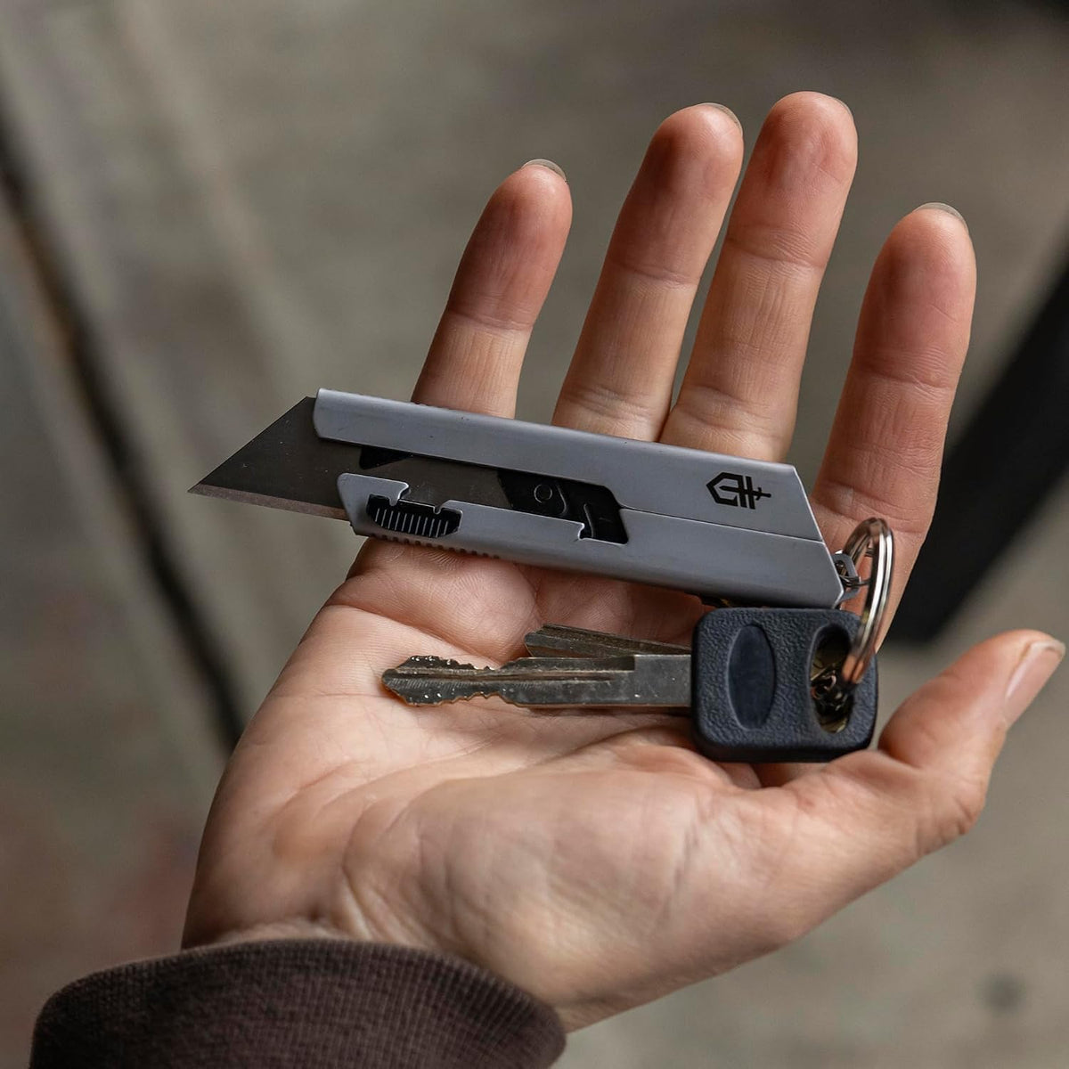 Gear EAB Lite Pocket Razor Knife with Money Clip - EDC Gear Folding Stainless Steel Utility Knife with Box Cutter Blade for Everyday Carry