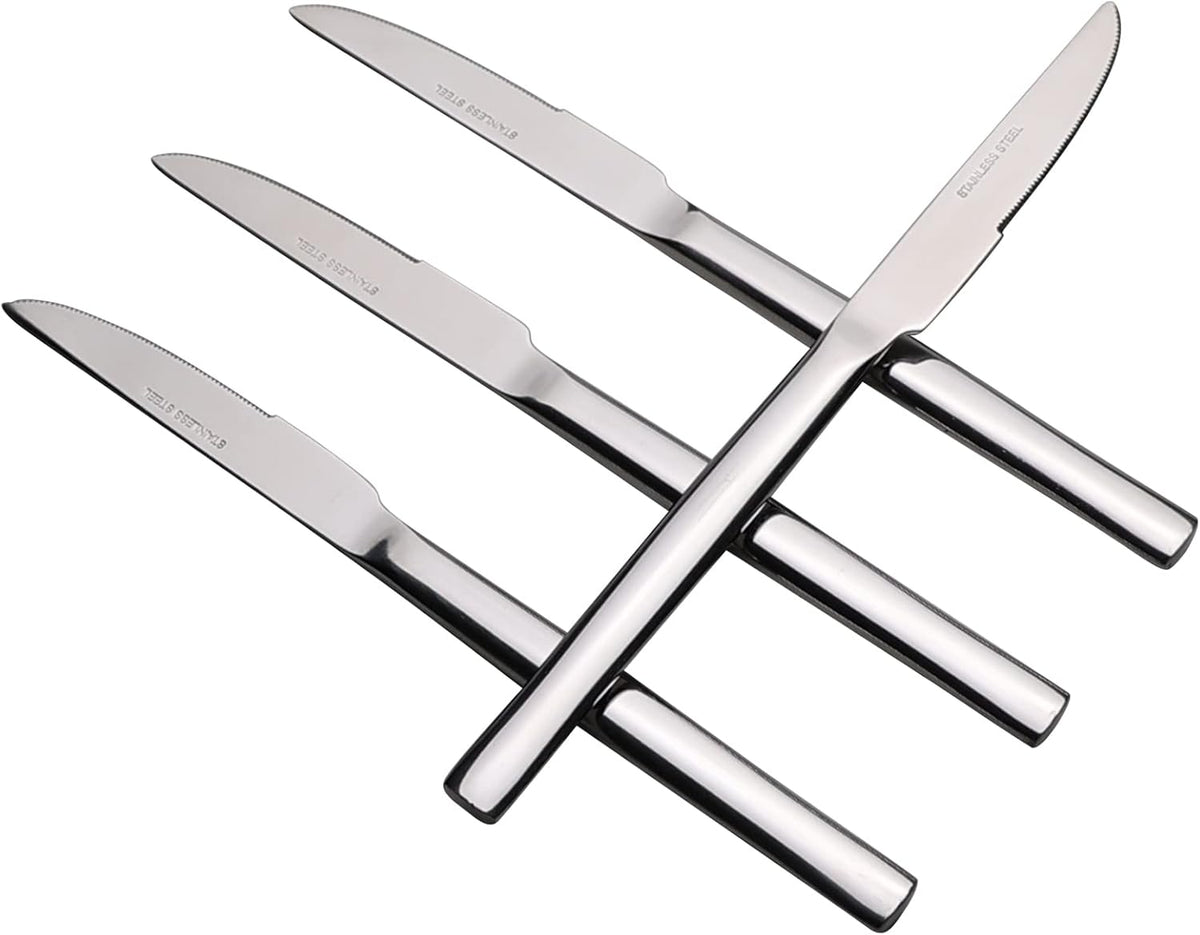 Stainless Steel Steak Knife/Dinner Knife, Set of 8