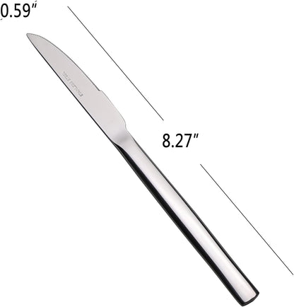 Stainless Steel Steak Knife/Dinner Knife, Set of 8