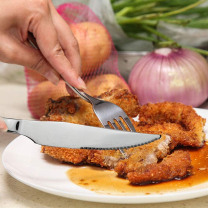 Stainless Steel Steak Knife/Dinner Knife, Set of 8