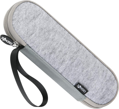 Cosmos Portable Travel Felt Tableware Carrying Storage Case Zipper Bag for Cutlery Kit Flatware Chopsticks Spoon Fork in Camping Travel Picnic Office