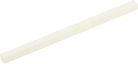Corundum Ceramic Rod Solid Square Alumina 5x5x100mm Sharpening for Knives Scissors, Cream