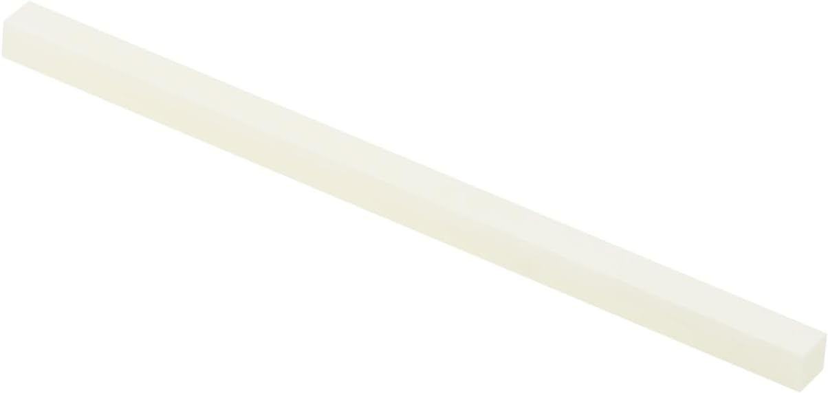 Corundum Ceramic Rod Solid Square Alumina 5x5x100mm Sharpening for Knives Scissors, Cream