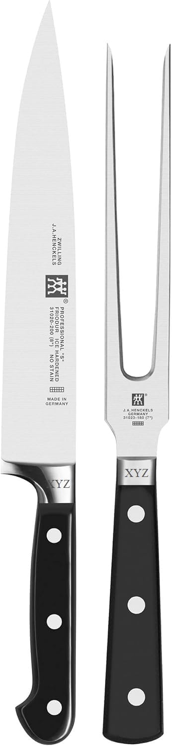 Professional S 5-inch Razor-Sharp German Serrated Utility Knife, Made in Company-Owned German Factory with Special Formula Steel perfected for almost 300 Years, Dishwasher Safe