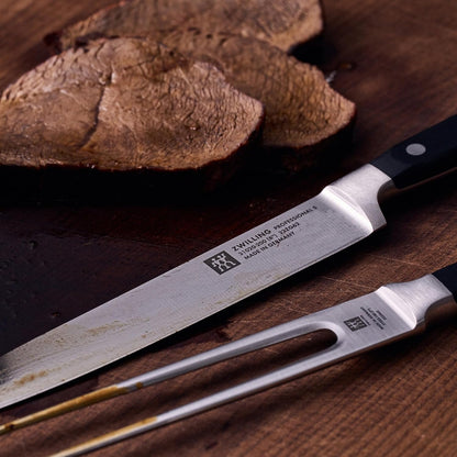Professional S 5-inch Razor-Sharp German Serrated Utility Knife, Made in Company-Owned German Factory with Special Formula Steel perfected for almost 300 Years, Dishwasher Safe