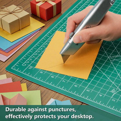 12" x 18" Art Self Healing PVC Cutting Mat, Double Sided, Gridded Rotary Cutting Board for Craft, Fabric, Quilting, Sewing, Scrapbooking Project……