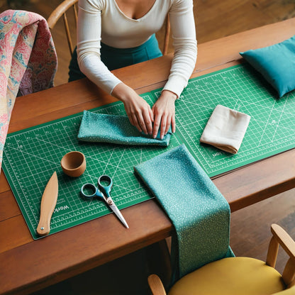 12" x 18" Art Self Healing PVC Cutting Mat, Double Sided, Gridded Rotary Cutting Board for Craft, Fabric, Quilting, Sewing, Scrapbooking Project……