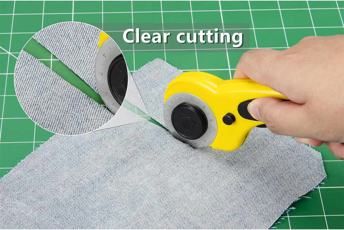 12" x 18" Art Self Healing PVC Cutting Mat, Double Sided, Gridded Rotary Cutting Board for Craft, Fabric, Quilting, Sewing, Scrapbooking Project……