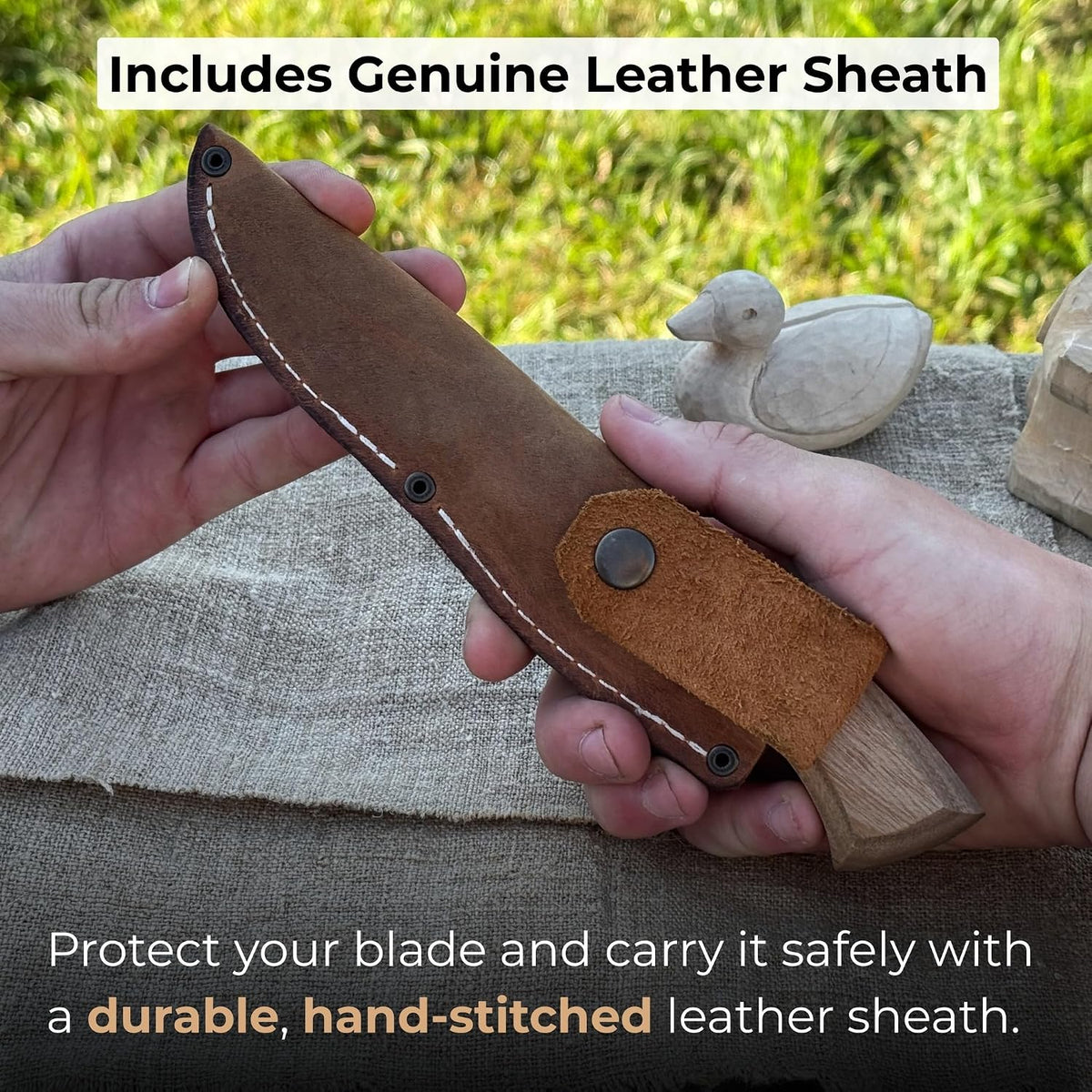 Sharky Detail Wood Carving Knife Blade 1.97 In (5 cm)