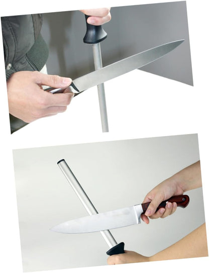 Sharpening Stick Diamond Carbon Steel for Kitchen Knives Swords Honing Rod Blade Sharpener