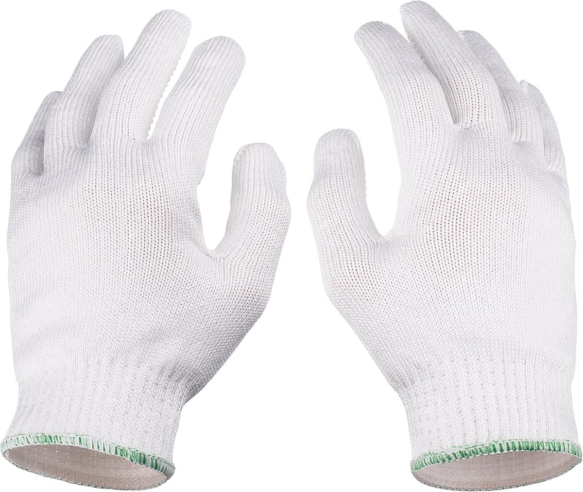 Superior Heavy Duty Cut Resistant Work Gloves with Grip Dots, Level 5 | Durable Cut Proof Gloves, Reinforced Protection, Secure Grip, Breathable, Machine Washable, For Chefs Wood Carving & Glass
