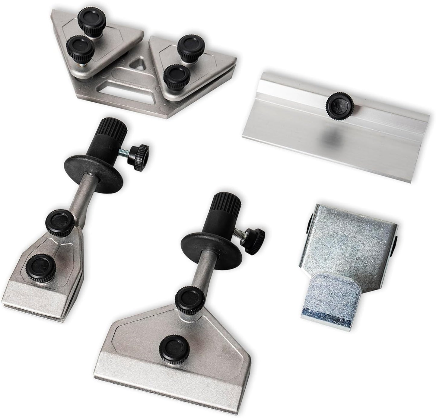 Sharpening Accessory Kit for Wet Sharpening System, Long knife Jig, Short Knife JIg, Axe Jig, and scissors jig, Compatible with Tormek, Wen, , Bucktool, Jet Wet Sharpener and Bench Grinders