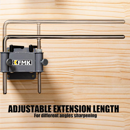 Sharpening Accessory Kit for Wet Sharpening System, Long knife Jig, Short Knife JIg, Axe Jig, and scissors jig, Compatible with Tormek, Wen, , Bucktool, Jet Wet Sharpener and Bench Grinders