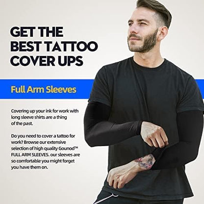Sun Protection Cooling Arm Sleeves with Thumb Holes - Gardening Outdoors Sports Workouts Sunscreen Arm Sleeves