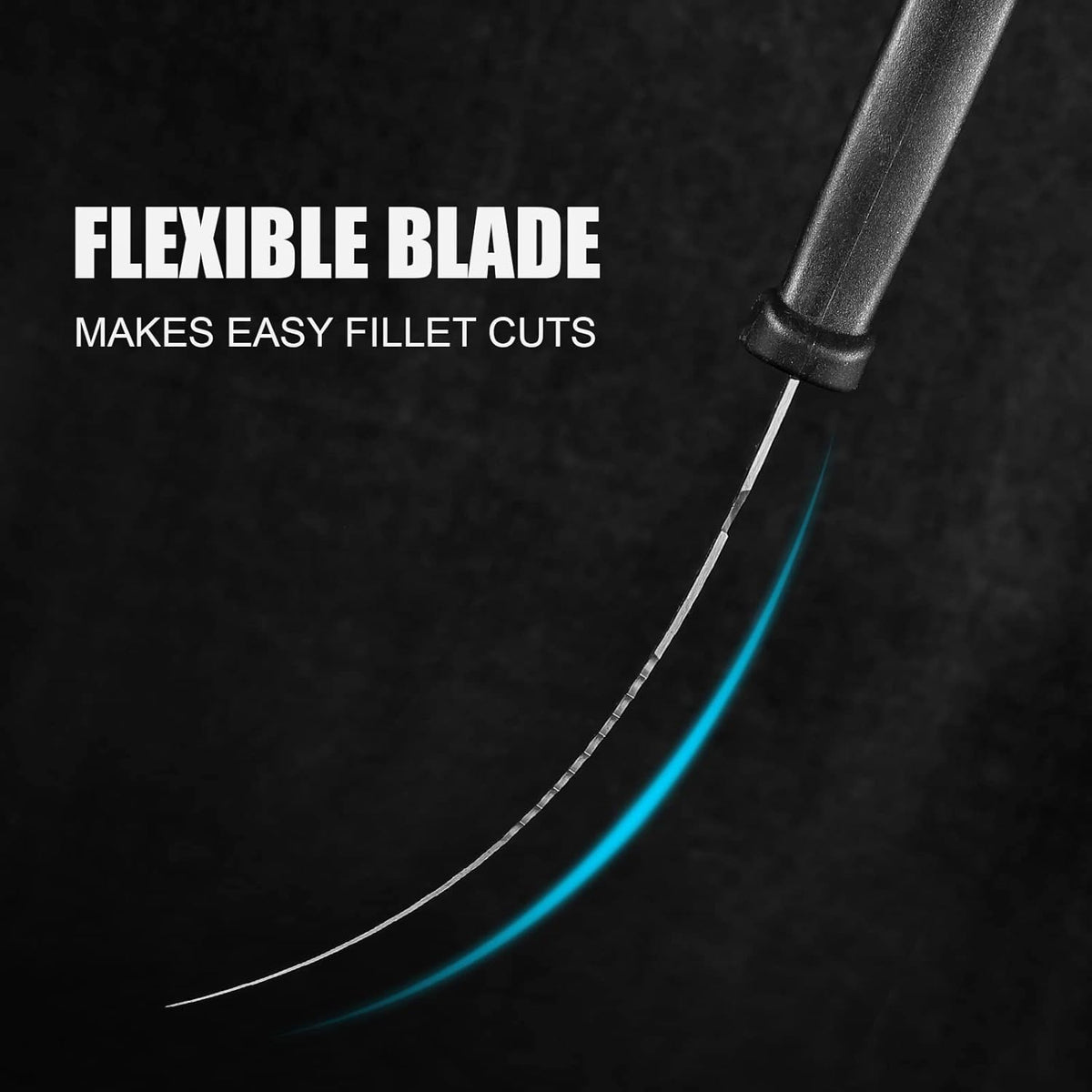 2 pcs Fishing Fillet Knife Set Stainless Steel 6.5 Inch Pro Fish Knife for Filleting, Fishing Gear, Fishing Tool Set, Fishing Sccessories Gifts for Men