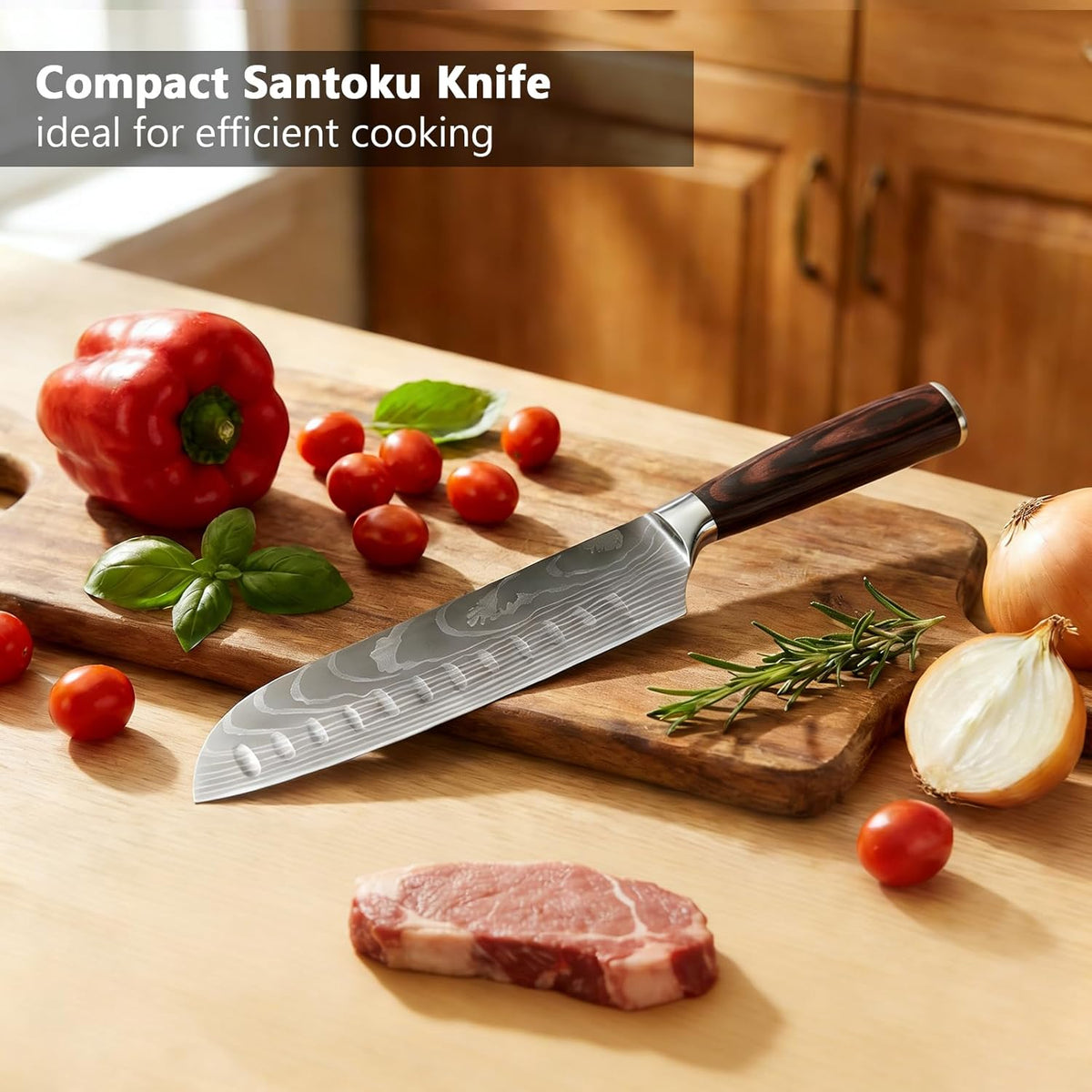 Bread Knife 8 Inch, High Carbon Stainless Steel Professional Bread Cutting Knife, Ultra Sharp for Homemade Bread, Pastries and Bagels