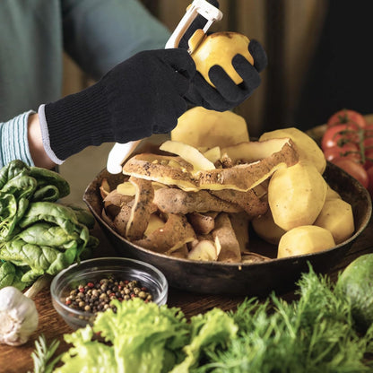Kitchen Work Safety Protection Anti-Cutting Gloves Grade 5 Wear Resistance,Peel The Shell, Cut The Meat