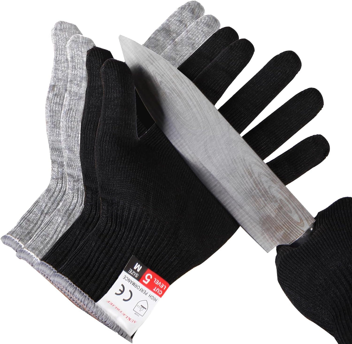 Kitchen Work Safety Protection Anti-Cutting Gloves Grade 5 Wear Resistance,Peel The Shell, Cut The Meat