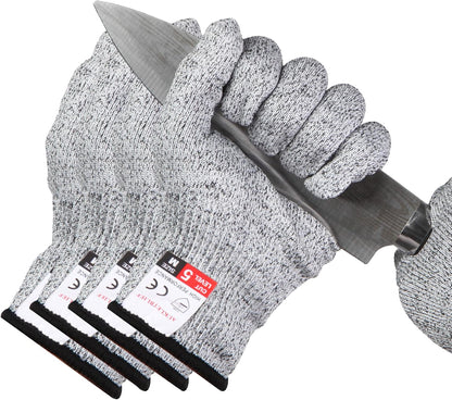 Kitchen Work Safety Protection Anti-Cutting Gloves Grade 5 Wear Resistance,Peel The Shell, Cut The Meat
