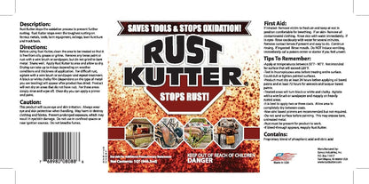 Stops Rust and Converts Rust Spots to Leave A Primed Surface Ready to Paint, Professional Rust Repair Manufactured in USA – Sprayer Included