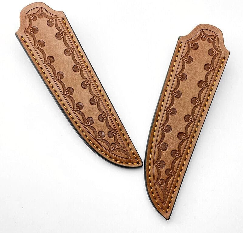 Leather Sheath Fixed Blade Straight Knife Leather Sheath Scabbard Pouch