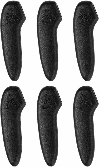 300Pcs Knife Tip Protector Cover 1.03" x 0.33" Plastic Anti-scratch Blade Tip Edge Guards for Kitchen Knife Protection Sleeves Cover, Black