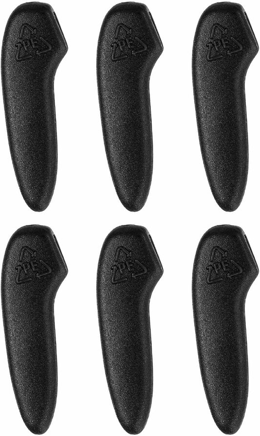 300Pcs Knife Tip Protector Cover 1.03" x 0.33" Plastic Anti-scratch Blade Tip Edge Guards for Kitchen Knife Protection Sleeves Cover, Black
