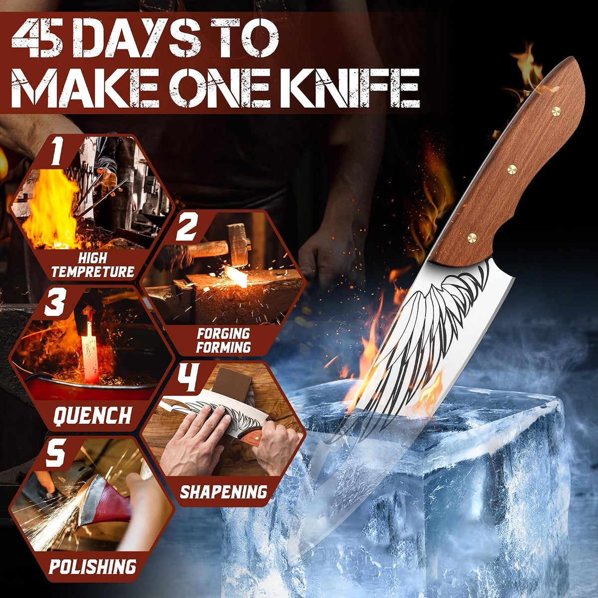 Meat Boning Deboning Knife - Fillet Knife