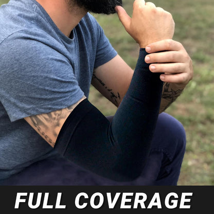 UV Protection Cooling Arm Sleeves for Men and Women UPF 50 Sun Sleeve