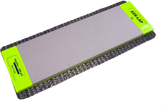 DD8M/C 3 by 8 Double Sided Diamond Sharpening Stone M/C, Non Skid Pad Included