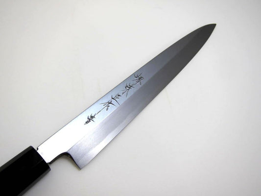 .com Sakai Ajimasa, Genuine Sakai-Manufactured, 9.4" (240mm) Kasumi Blue Steel Yanagiba Sushi Knife