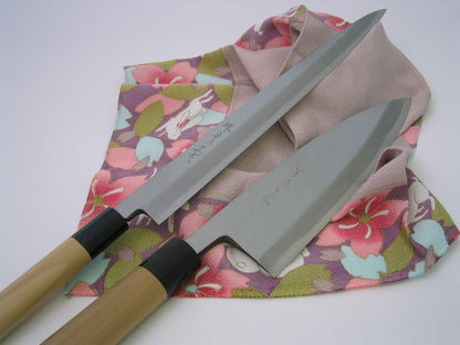 .com Sakai Ajimasa, Genuine Sakai-Manufactured, 9.4" (240mm) Kasumi Blue Steel Yanagiba Sushi Knife