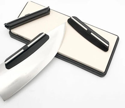 3 Pcs 15 Degree Professional Knife Sharpening Guides, Black knife sharpener Angle Guide, Perfect Assistance for Grinding Knife Blade,for Kitchen, Restaurant, Outdoor (SET-E)
