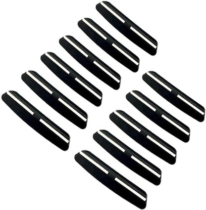 3 Pcs 15 Degree Professional Knife Sharpening Guides, Black knife sharpener Angle Guide, Perfect Assistance for Grinding Knife Blade,for Kitchen, Restaurant, Outdoor (SET-E)