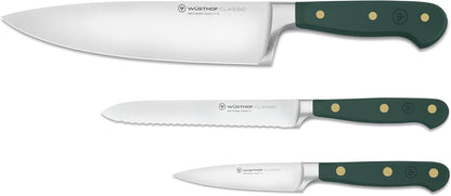 WÜSTHOF Classic Coral Peach 3-Piece Chef's Knife Set
