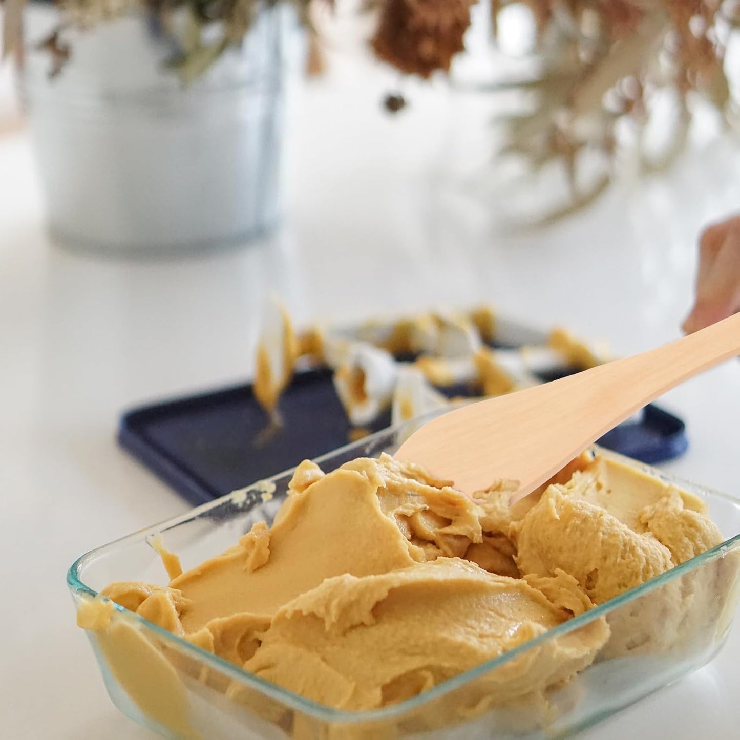20Pcs Wooden Butter Knife, 5.9 Inch Jelly Cheese Spreaders Bread Sandwich Jam Spreaders Mini Wooden Spatulas Dip Spreading Knives for Home Kitchen Restaurant