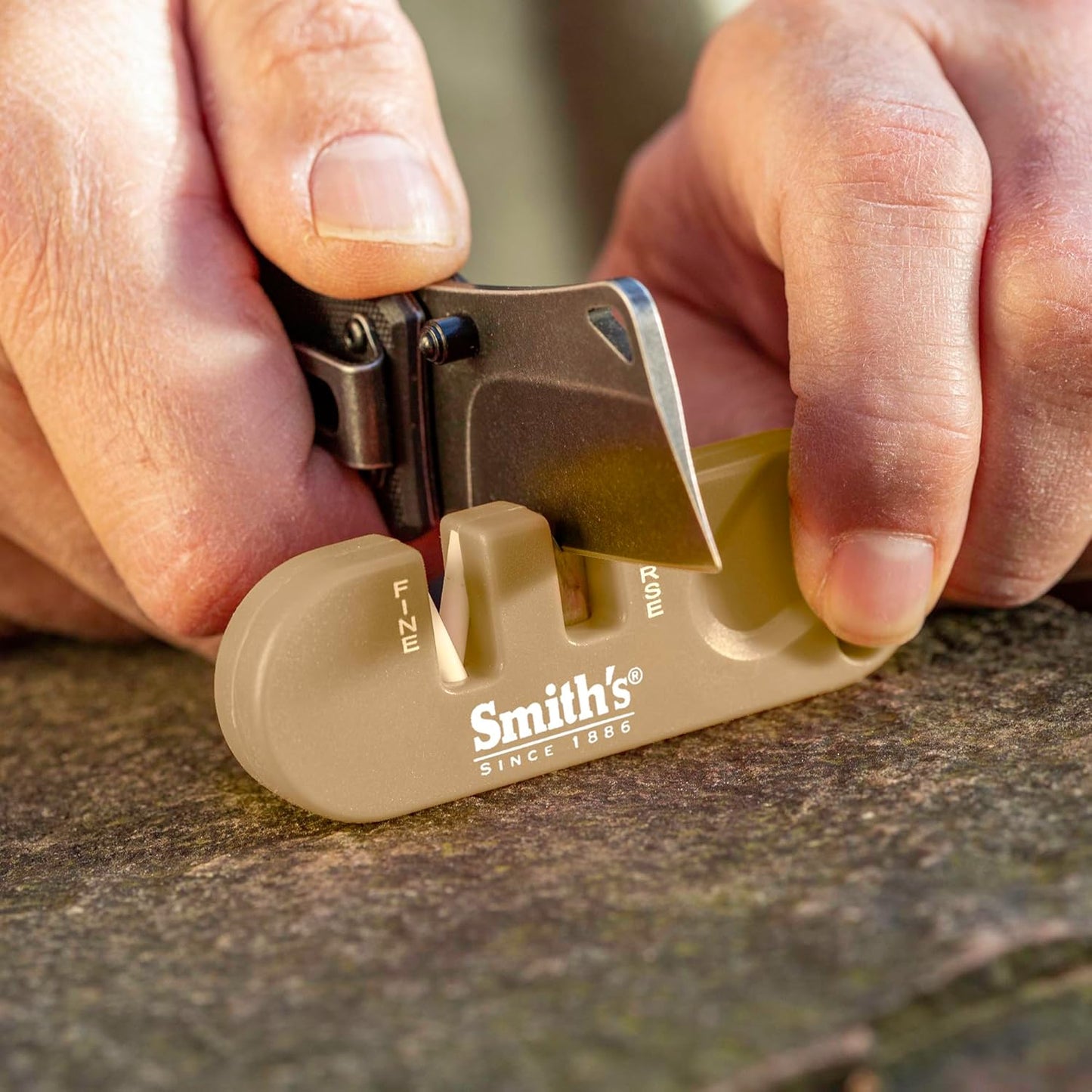 SMITH’S Pocket Pal Knife Sharpener, 2-Pack