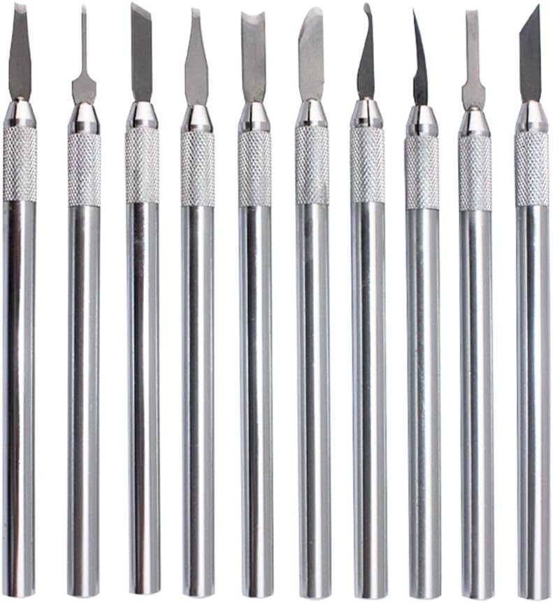 Wax Carvers Carving Knives Pottery Clay Sculpting Tool Set Steel Modeling Hand Tool