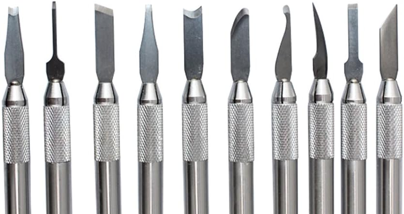 Wax Carvers Carving Knives Pottery Clay Sculpting Tool Set Steel Modeling Hand Tool