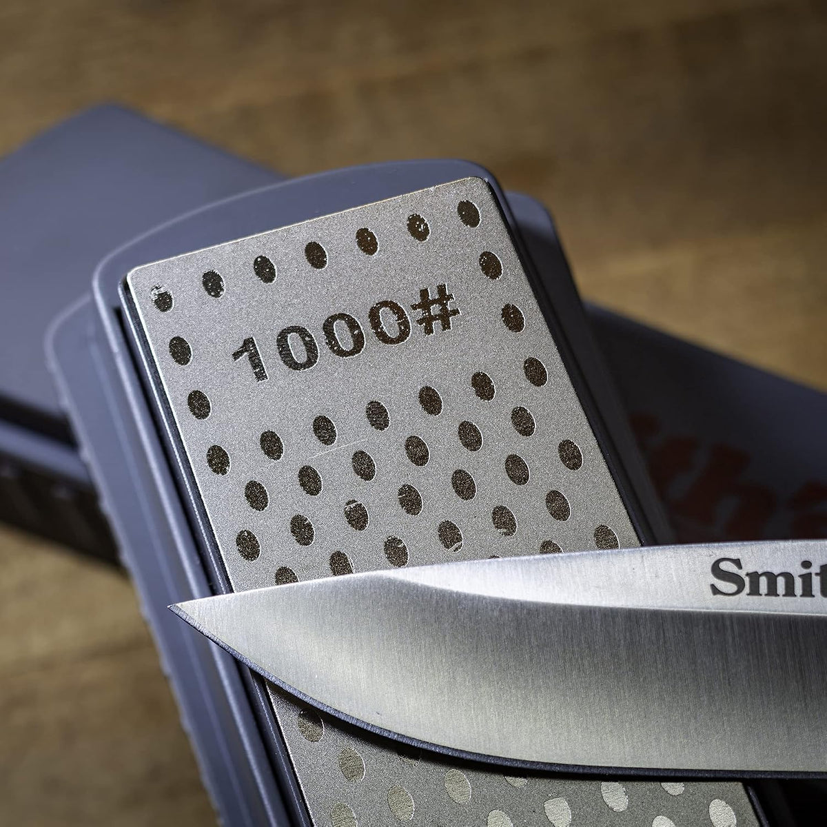 Smith's 51312 6" DUALGRIT FINE Diamond Stone Gray