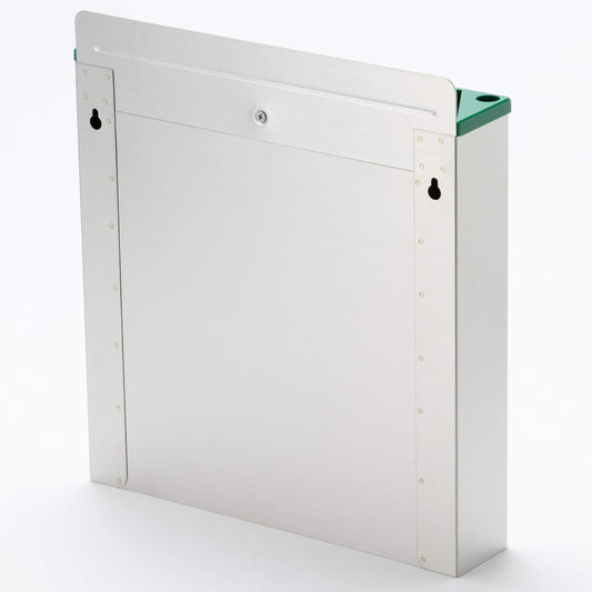 Endoshoji AHU694 Professional Color Knife Rack with Plastic Plate, Large, A Type, Green, Main Unit, ABS Resin Lid, Made in Japan