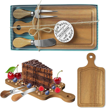 2 Sets Bridal Shower Game Prizes, Mini Charcuterie Boards, Acacia Wooden