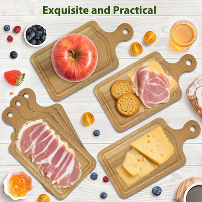 2 Sets Bridal Shower Game Prizes, Mini Charcuterie Boards, Acacia Wooden
