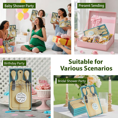 2 Sets Bridal Shower Game Prizes, Mini Charcuterie Boards, Acacia Wooden
