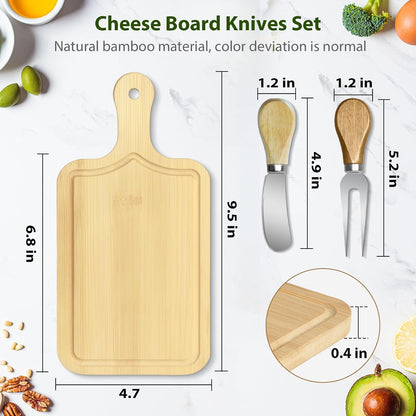 2 Sets Bridal Shower Game Prizes, Mini Charcuterie Boards, Acacia Wooden