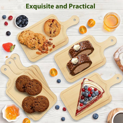 2 Sets Bridal Shower Game Prizes, Mini Charcuterie Boards, Acacia Wooden